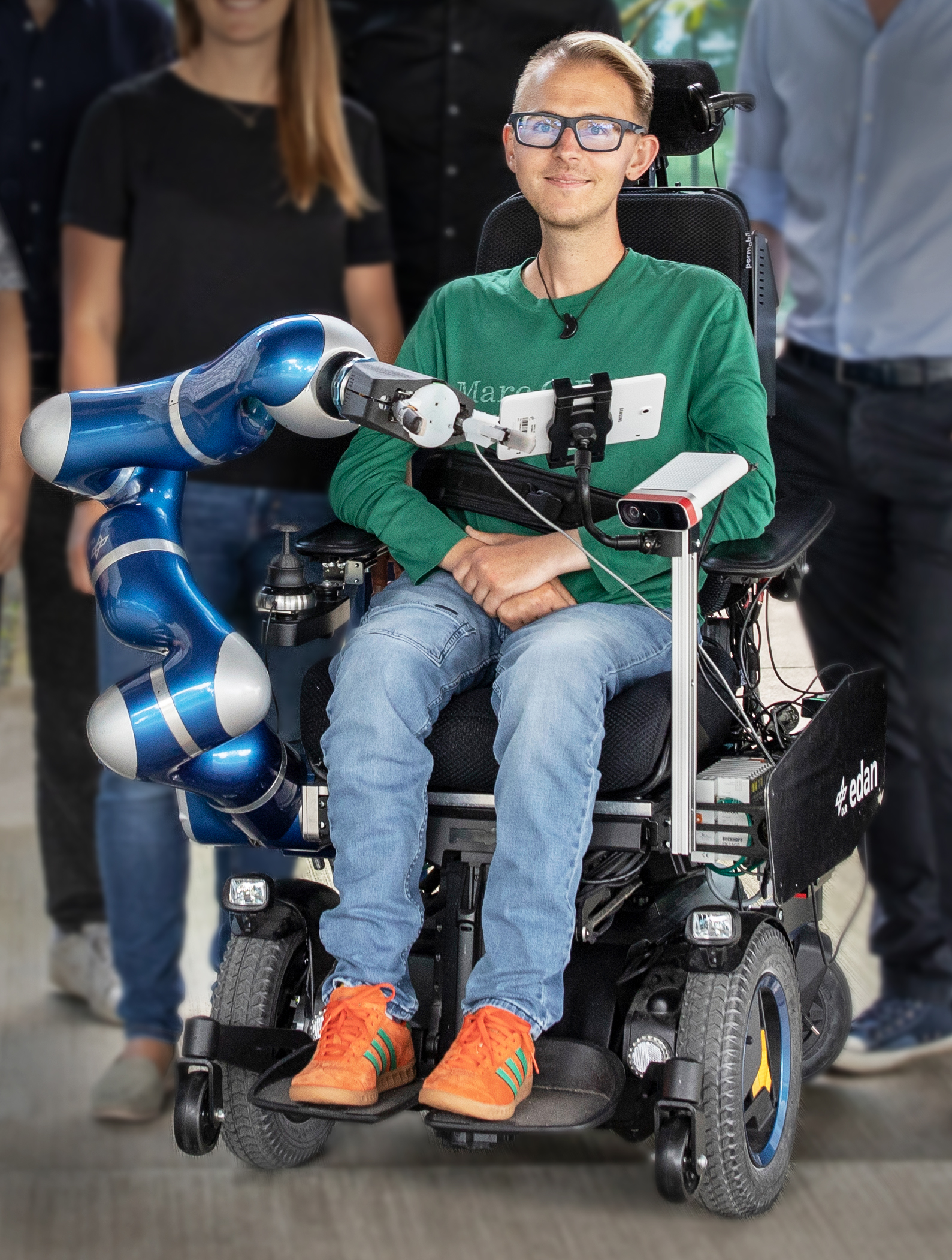 Der EDAN-Pilot Matthias Atzenhofer 